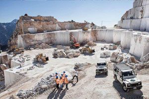 Carrara Marble Quarry experience by jeep