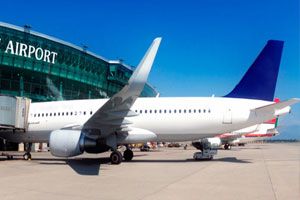 Departure from the USA to Rome.