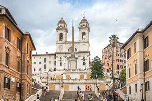 Pizza di Spagnia, Rome.